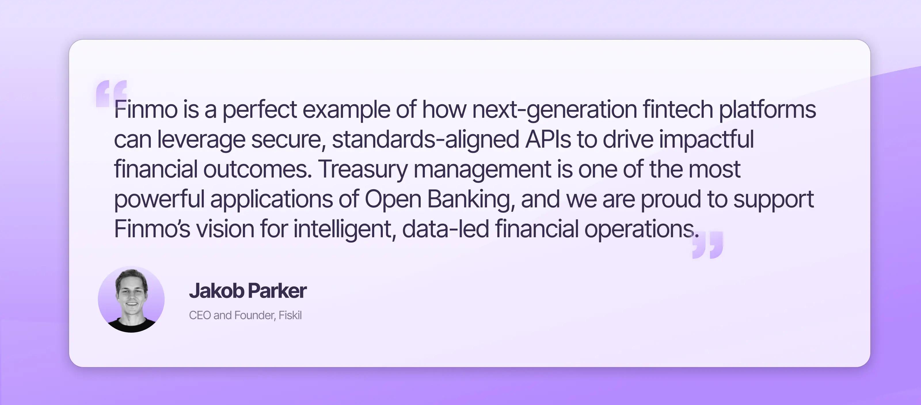 Jakob Parker CEO and Founder of Fiskil