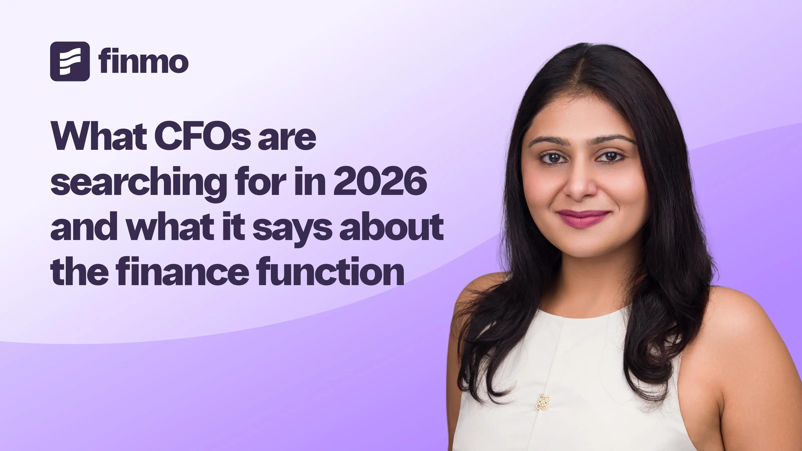 What CFOs are searching for in 2026 and what it says about the finance function